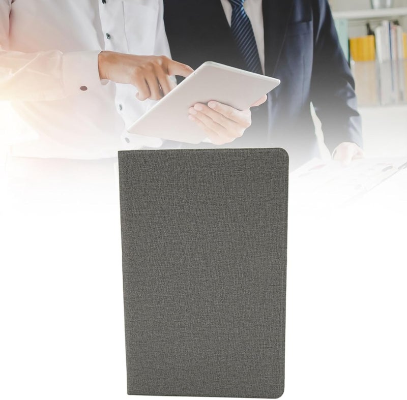 كلاراكو حافظة جلدية لجهاز Cpad Iplay50 اللوحي، مزودة بغطاء صلب ومنظم للجيب، وحافظات جلدية بتصميم محفظة (رمادي) - Image 2