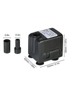 NIBEMINENT Submersible Water Pump Black  - Image 3