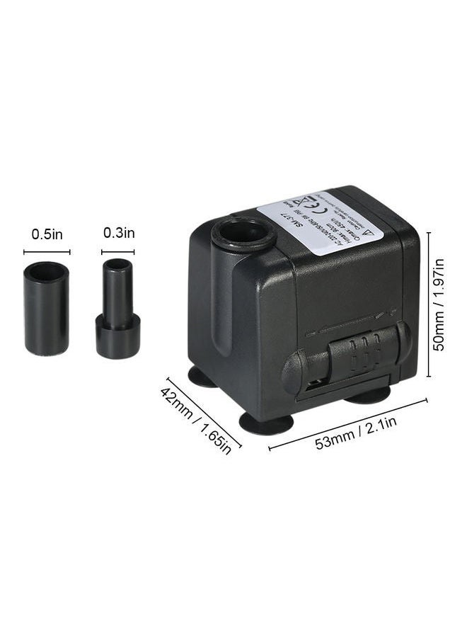 NIBEMINENT Submersible Water Pump Black  - Image 3