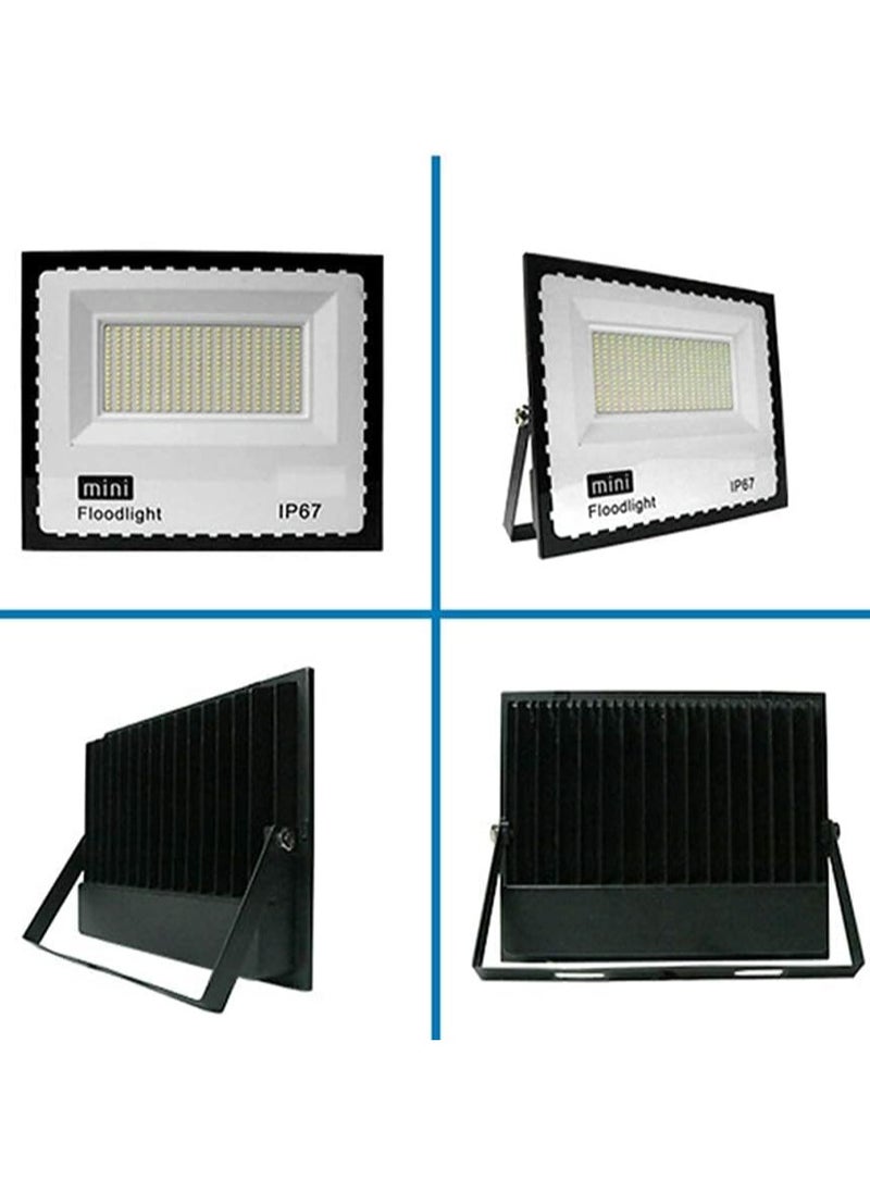 ماركة غير محددة كشاف LED، مقاوم للماء IP65، إضاءة أمان خارجية، ضوء نهاري 150 واط أبيض، إضاءة حائط للحديقة والفناء (150 واط)  - Image 2