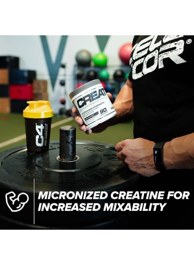 Cellucor C4 COR-Performance Creatine Monohydrate – Unflavored 5g Micronized Creatine per Serving, NSF Certified, Zero Caffeine & Calories Supports Strength & Lean Muscle 306g 90 Servings - Image 3