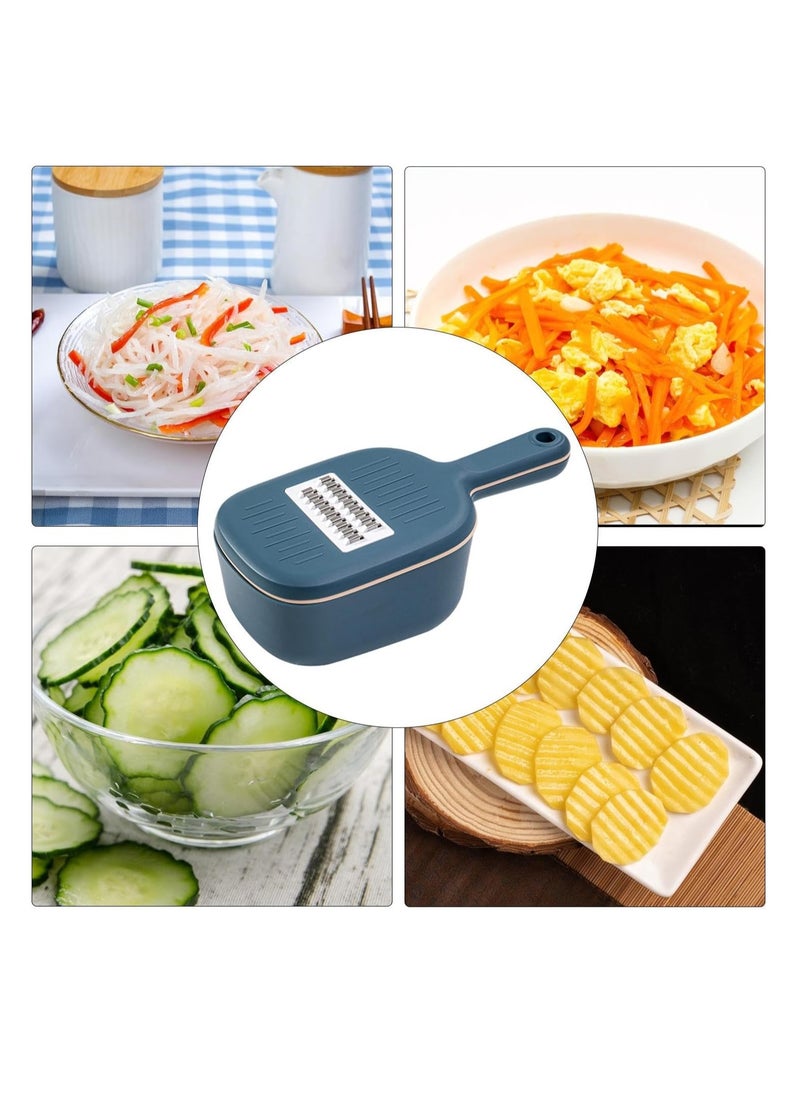 Generic Mandoline Slicer - Vegetable Spiralizer, Veggie Fruits Slicer Set | Multi Blade Kitchen Gadgets Chopper Organizer  - Image 3