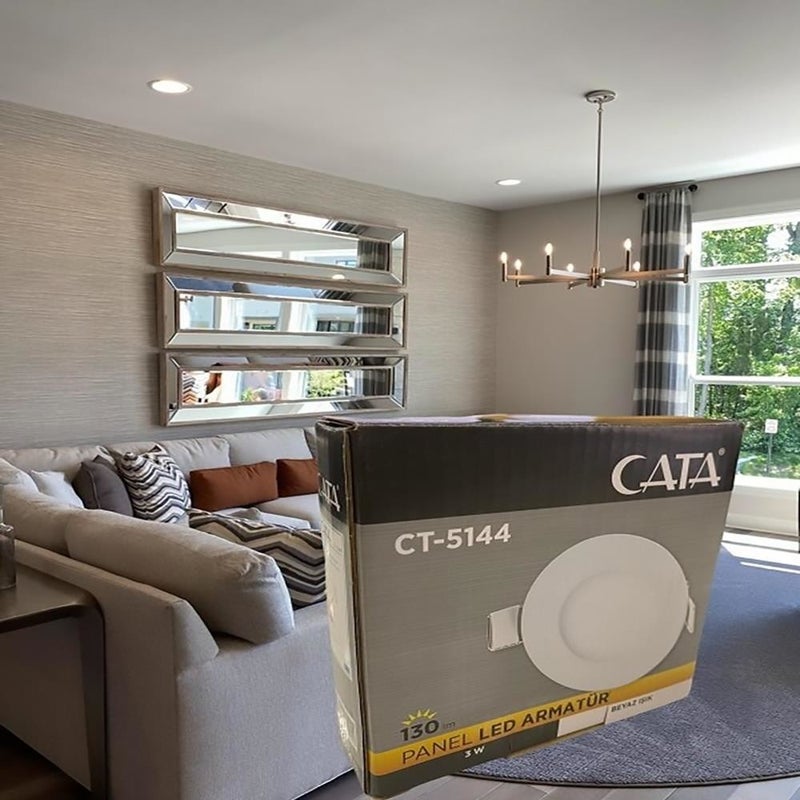 CATA CT-5144 3W Slim Panel Daylight  - Image 1