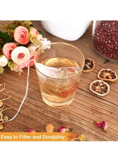 Spaceshoop Disposable Drawstring Filter Empty Paper Tea Bags  100 pieces  - Image 2