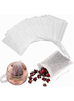 Spaceshoop Disposable Drawstring Filter Empty Paper Tea Bags  100 pieces  - Image 1