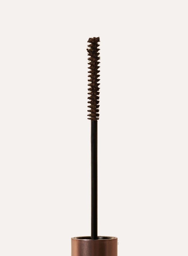 YENSA Brows On Brows Super Defining Tinted Eyebrow Gel - Long-Wear Shaping Eye Brow Gel with Superfoods for Color & Thickness - Combs, Shapes & Locks Eyebrows into Place - Dark Brown (0.17 oz) - Image 2