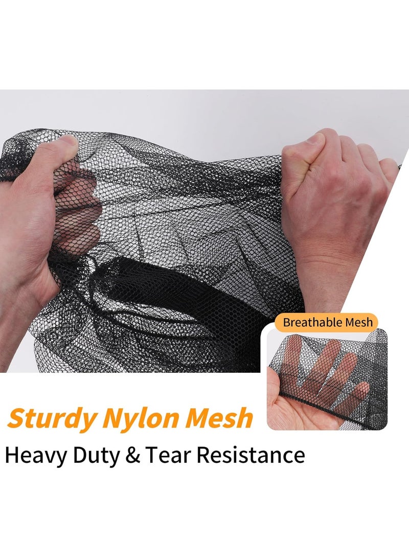 SUNSAR Extra Large Sports Ball Bag, Heavy Duty Breathable Mesh Storage Bag, 40" x 30" Hold 10-12 Soccer Basketball Volleyball Football, Adjustable Shoulder Strap, Ideal for Coaches, Team, Swimming Gear - Image 4