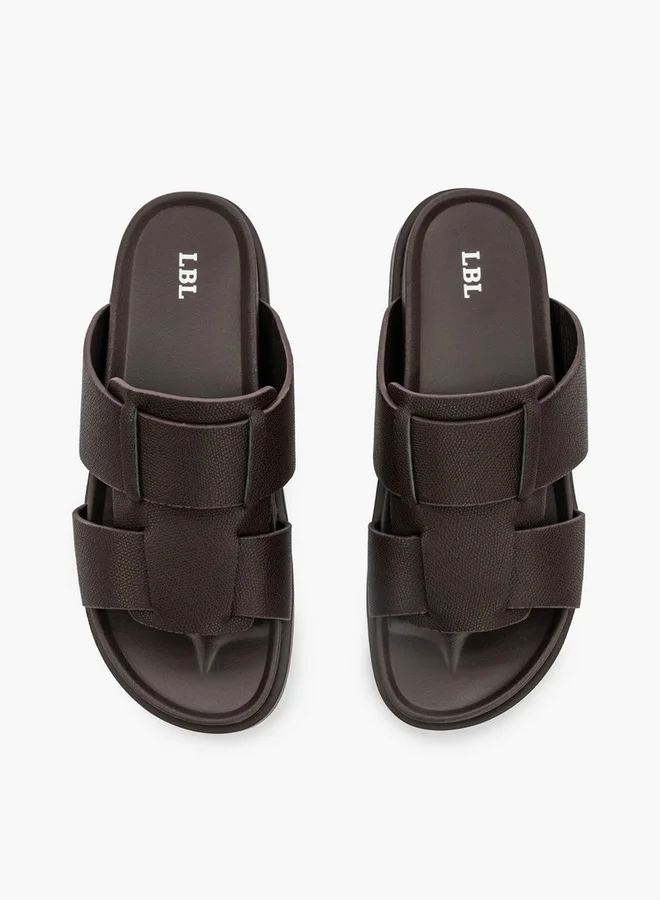 ال بي ال من شو اكسبرس Textured Slip-On Comfort Sandals