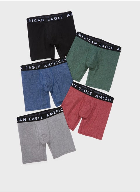 5 Pack Logo Band Trunks