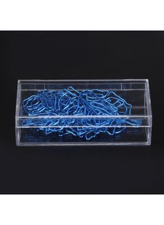 Thoraya 10PCS Paper Clip Blue Rose Shaped Pages Label Iron for Bookmark Notebook Agenda Book  - Image 4