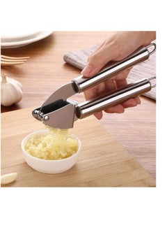 Generic Stainless Steel Garlic Press Silver 19x6.2x3cm  - Image 1