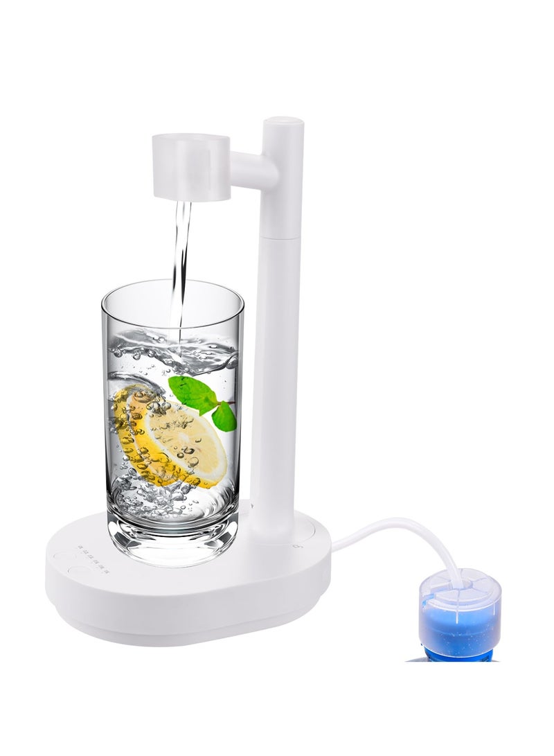 SYOSI Desktop Water Bottle Dispenser, 5 Gallon Water Dispenser Portable Electric Water Bottle Pump, Intelligent Desktop Water Bottle Dispenser, Wireless Water Jug Dispenser Suitable for Indoor, Outdoor - Image 1