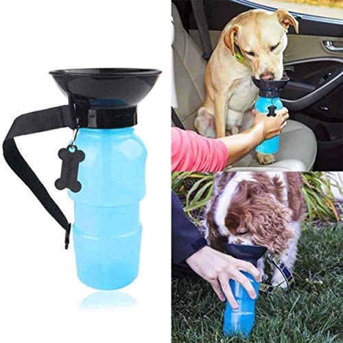JB EXPORT Plastic Puppies Dog Water Bottle,Leak Proof Portable Puppy Water Dispenser Drinking Feeder Pet Care Cup For Outdoor Walking,Hiking,Travel (12 Oz/350Ml,Color May Vary) - Image 3