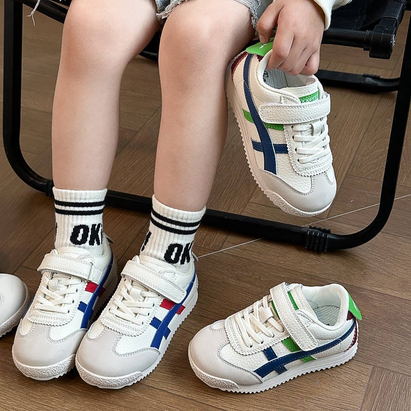 Children'S Forrest Gump Shoes, Children'S Shoes, Suede Soft-Soled Baby Shoes, Fashionable And Versatile Casual Shoes For Boys And Girls - Image 2