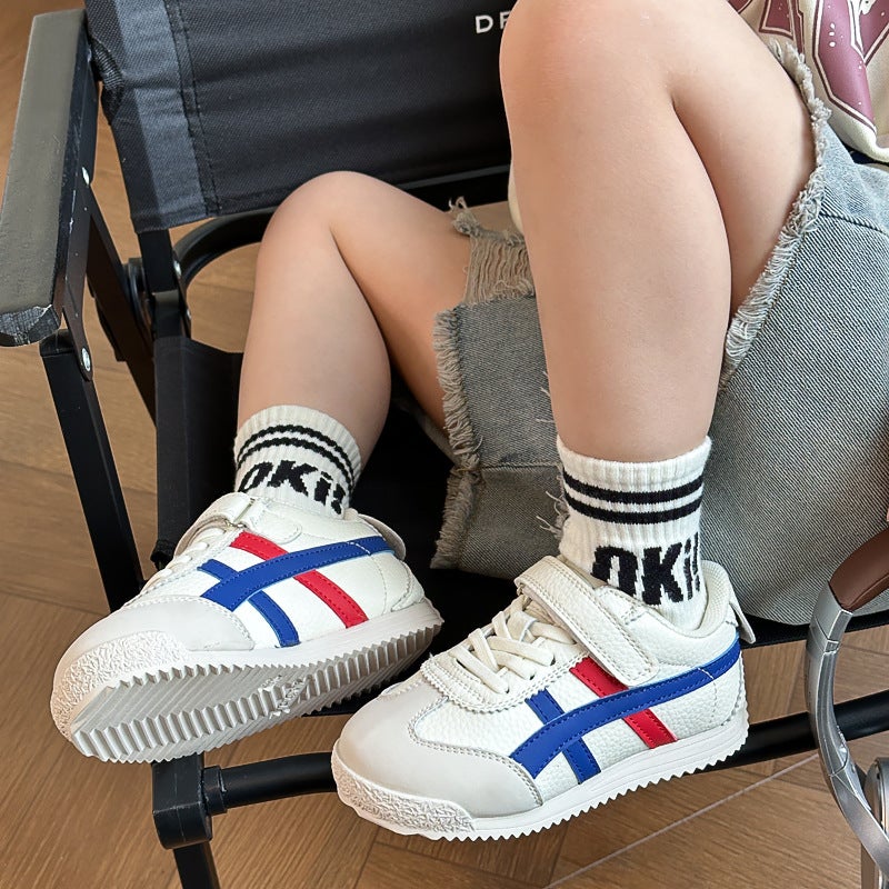 Children'S Forrest Gump Shoes, Children'S Shoes, Suede Soft-Soled Baby Shoes, Fashionable And Versatile Casual Shoes For Boys And Girls - Image 5