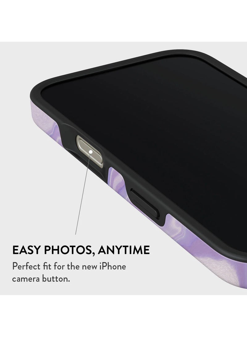 BURGA iPhone 16 pro Case, 2 Piece Hard Shell + TPU Silicone Interior, Shock Absorption, All Port Accessible, Raised Bezel For Screen & Camera Protection, Never Fading HQ Print,Cliché - Image 5