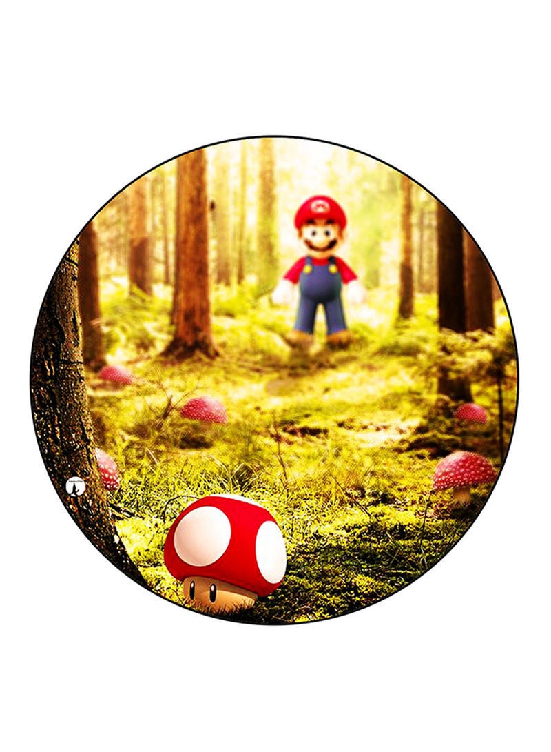 RKN Video Game Super Mario Printed Mouse Pad  Multicolour
