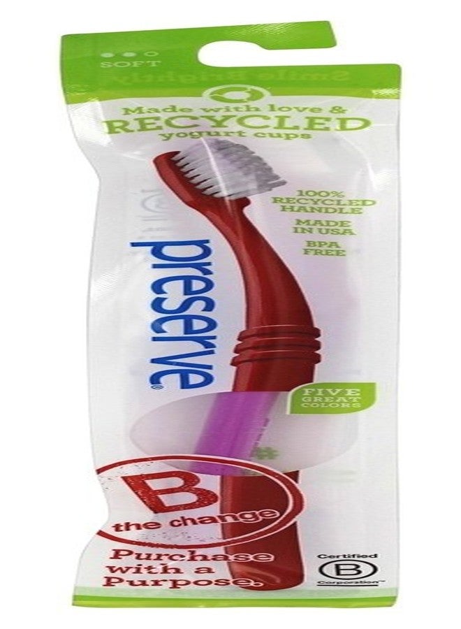 PRESERVE Adult Soft Toothbrush, 1 EA - Image 4