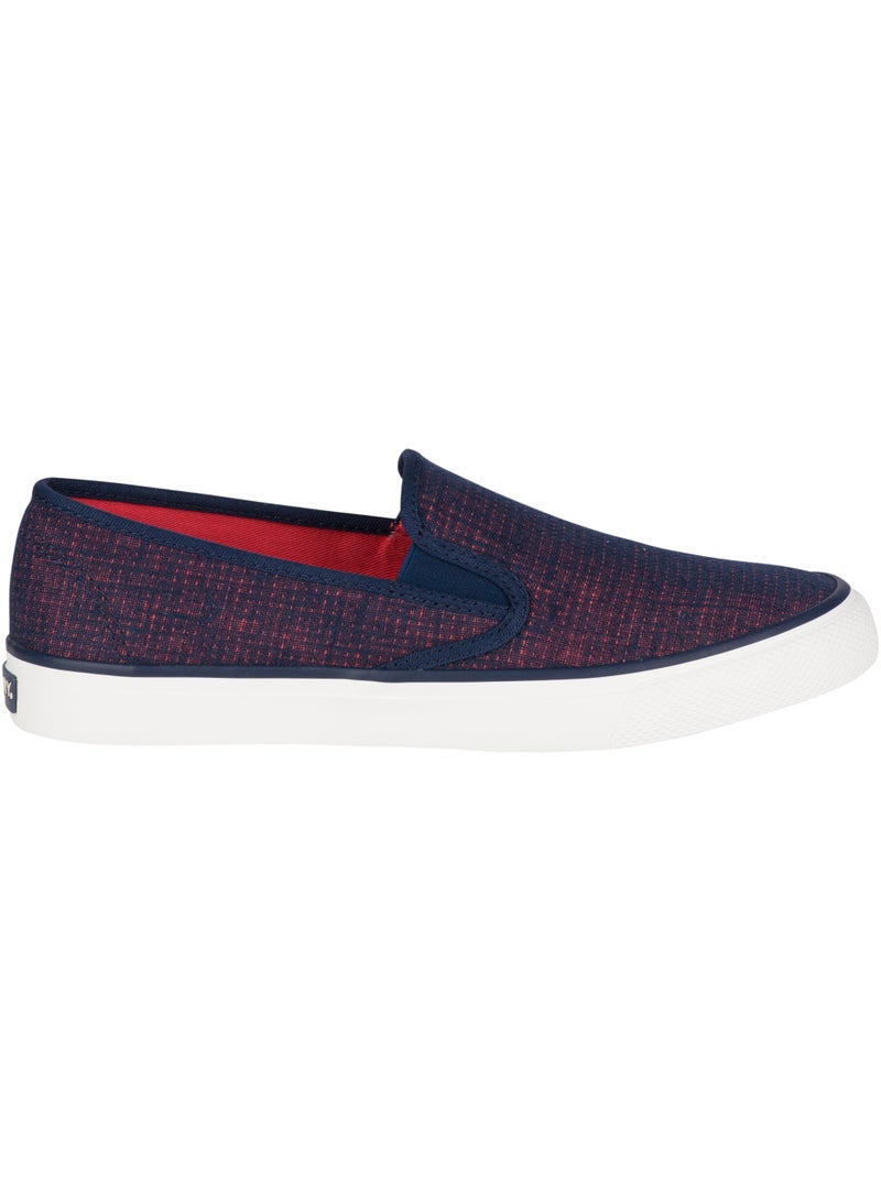 SPERRY -SEASIDE  TWO TONE LINEN NAVY - Image 2
