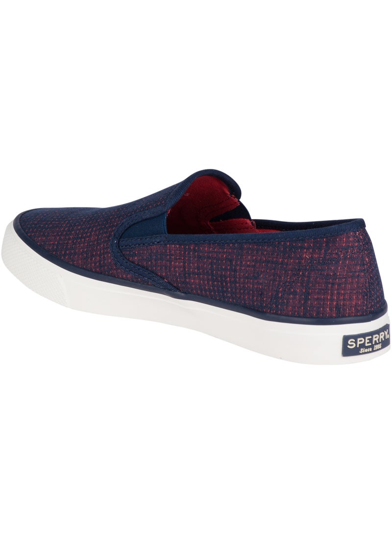 SPERRY -SEASIDE  TWO TONE LINEN NAVY - Image 5