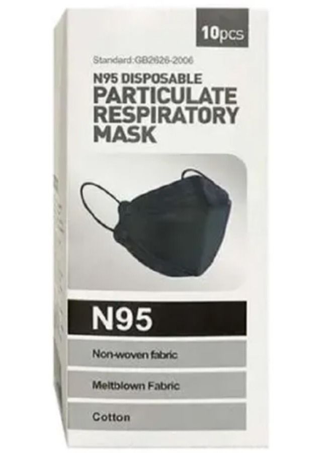 Pack of 100- N95 Disposable Particulate Respiratory Nanofiber Face Mask - Image 3