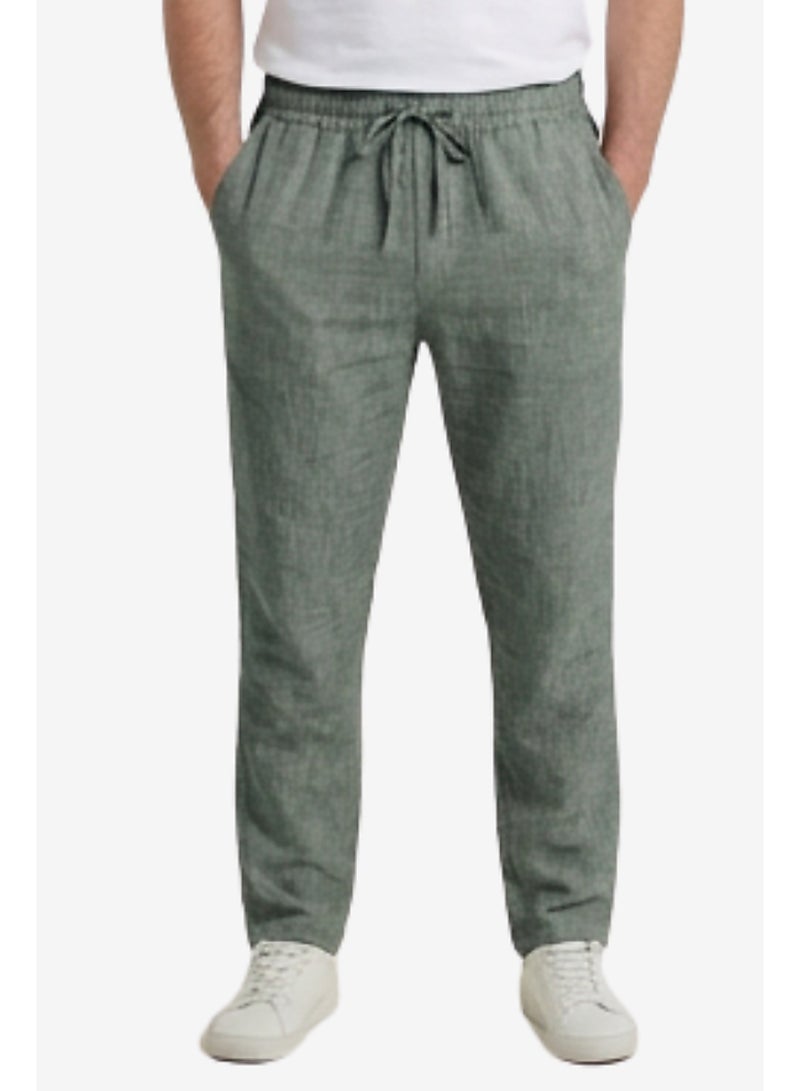 وايت رابيت بنطلون كتان رجالي بتصميم مريح - Image 1