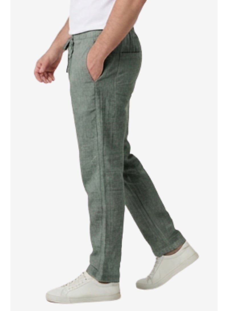 وايت رابيت بنطلون كتان رجالي بتصميم مريح - Image 2