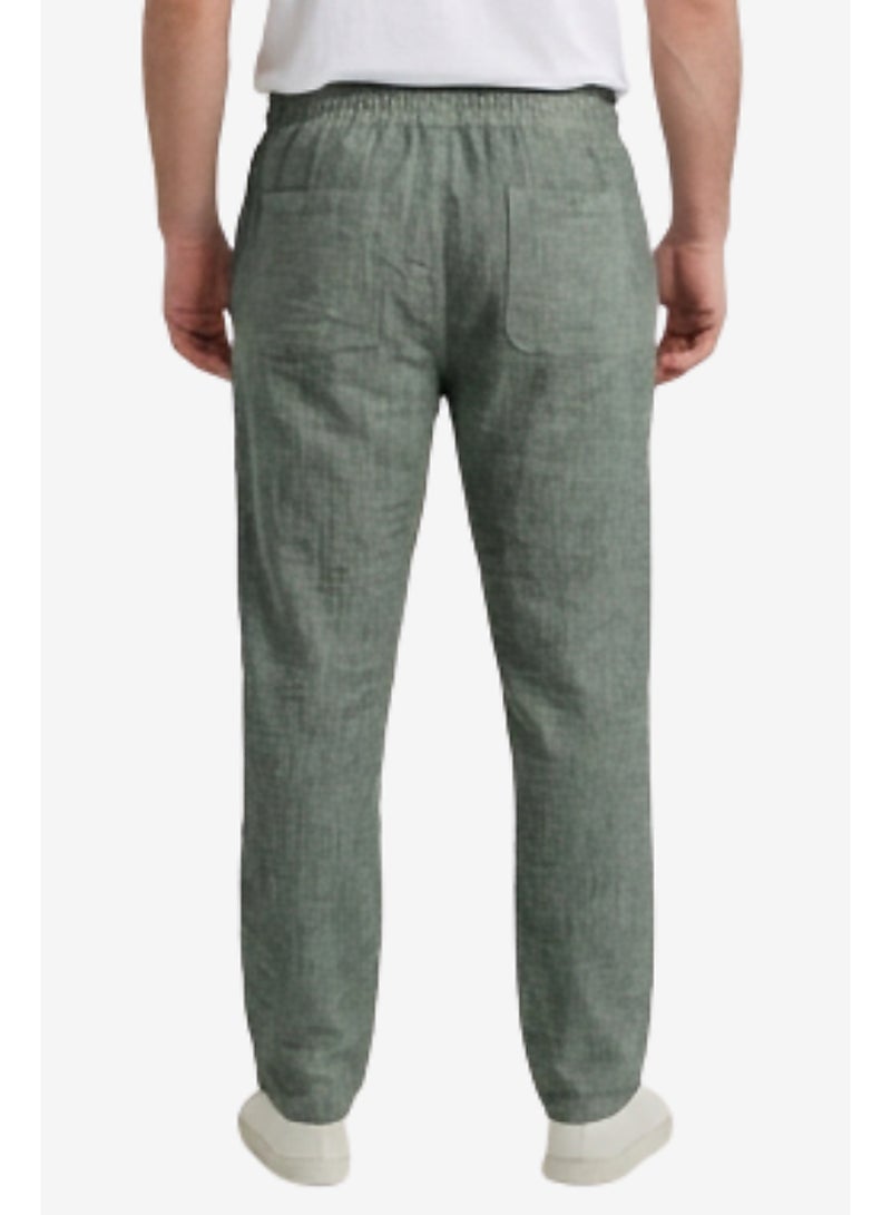 وايت رابيت بنطلون كتان رجالي بتصميم مريح - Image 4