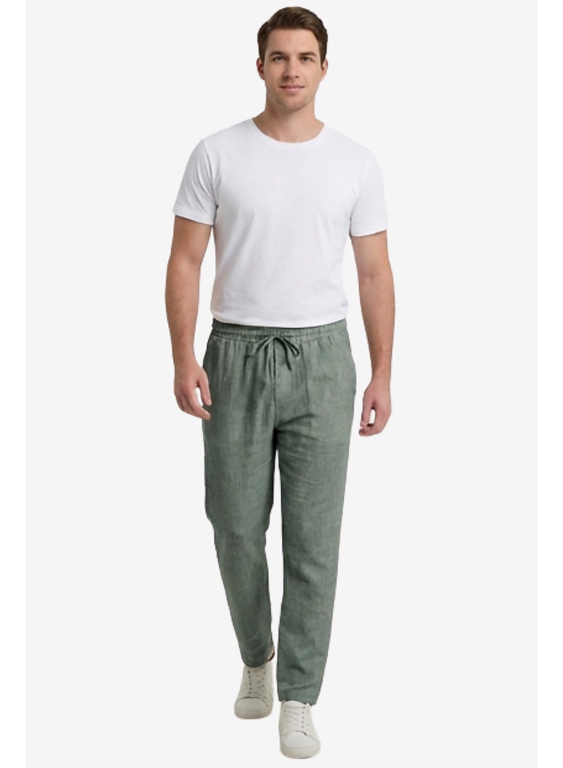 وايت رابيت بنطلون كتان رجالي بتصميم مريح - Image 5