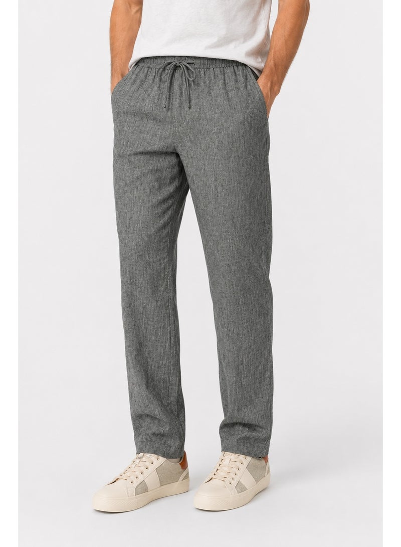 WHITE RABBIT Men’s Linen Pants Designed with a relaxed fit - Image 2
