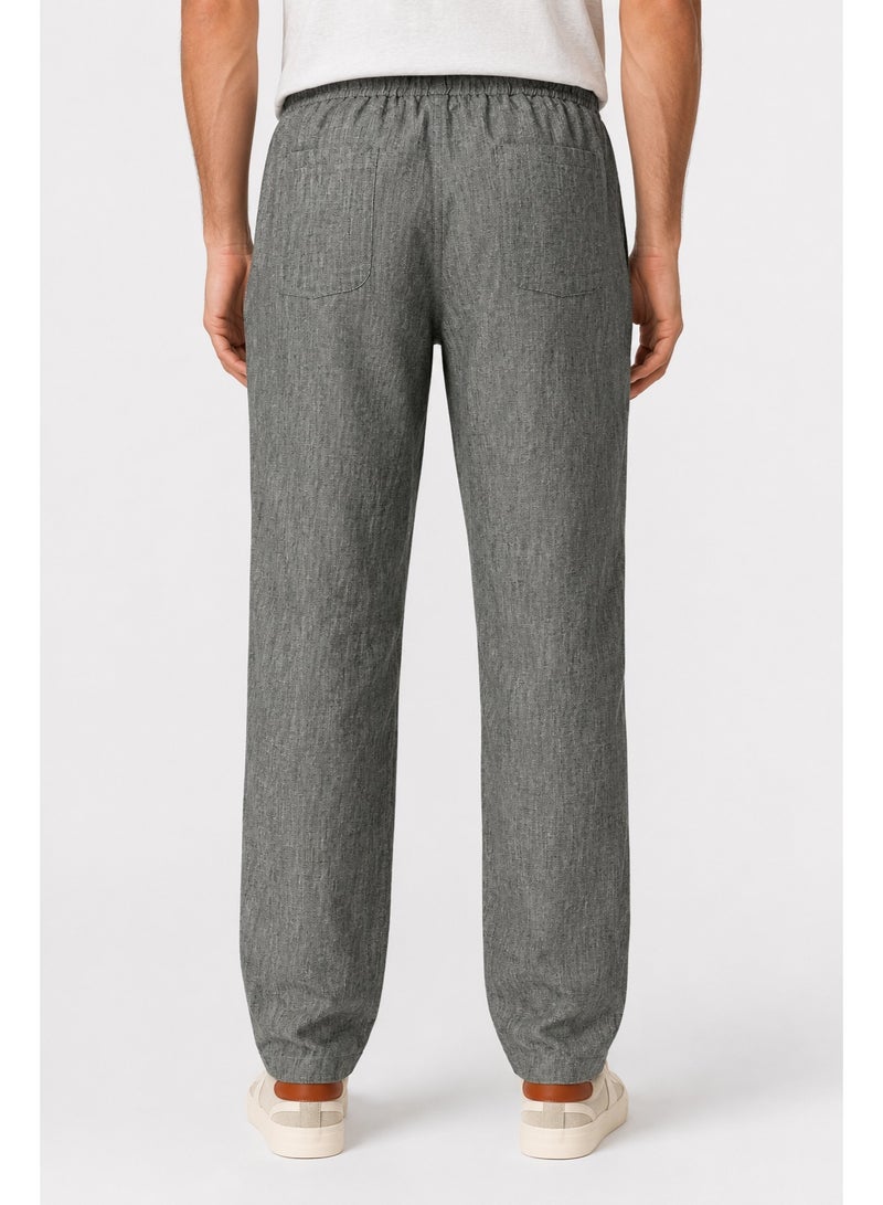 WHITE RABBIT Men’s Linen Pants Designed with a relaxed fit - Image 3