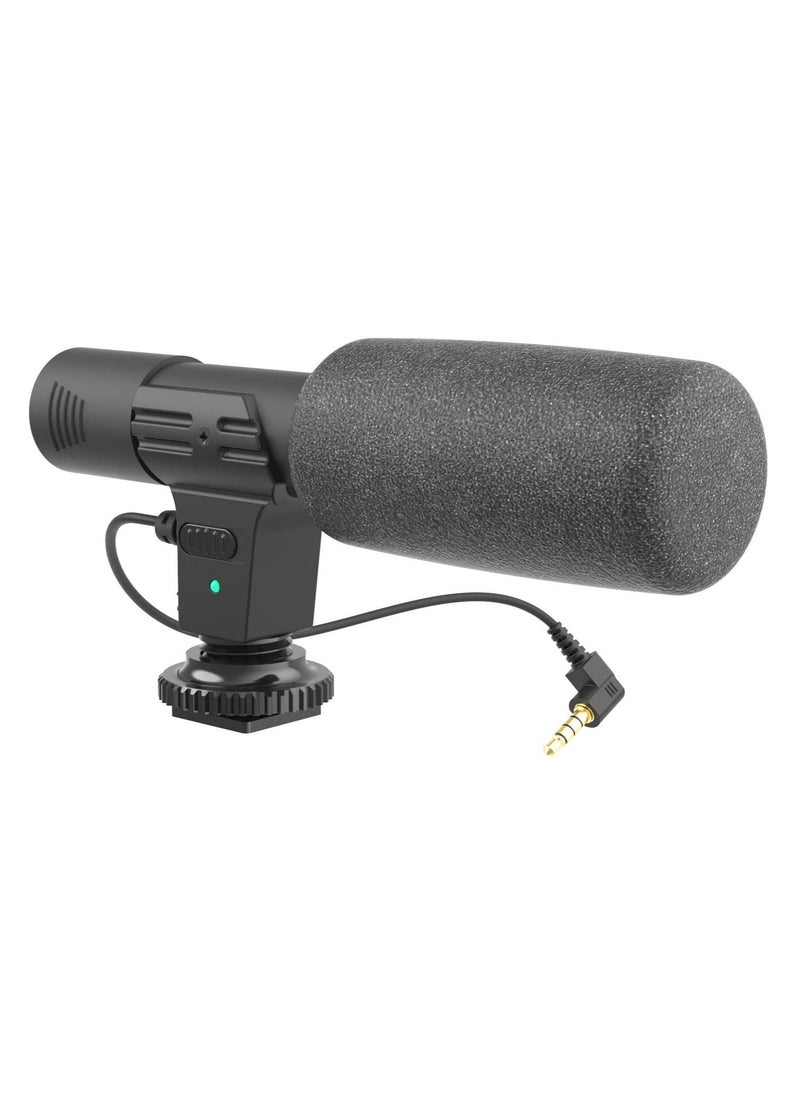 Generic DigiPower Vlogging"Like Me" LED Video Light + Microphone + Mobile Phone Holder + Hand Grip/Mini Tripod Compatible with Smartphones for TikTok, Youtube, Live Streaming and Meetings  - Image 3