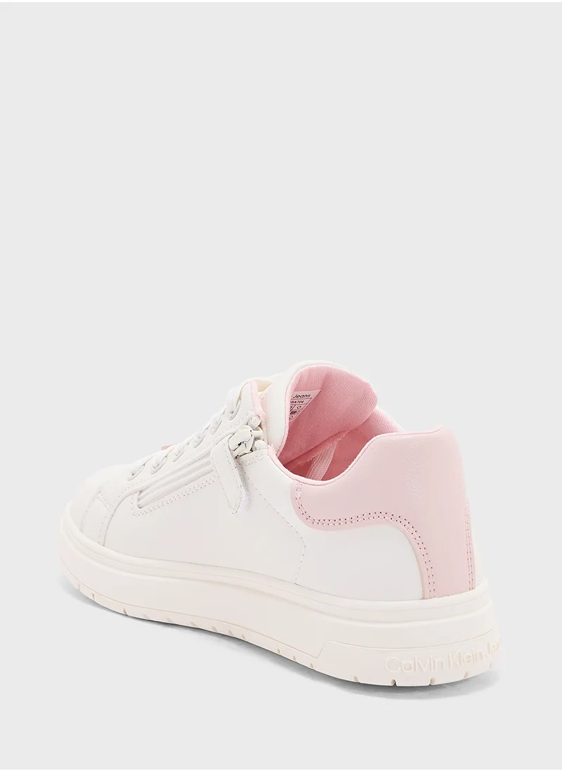 كالفن كلاين جينز Youth Low Cut Lace Ups Sneakers