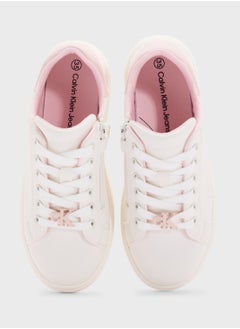 Calvin Klein Jeans Youth Low Cut Lace Ups Sneakers  - Image 4