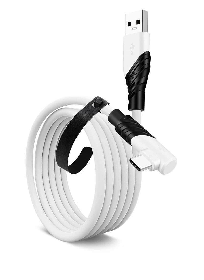 KASTWAVE - Link Cable for Quest 2/Quest VR Devices - 10 FT High Speed Data Transfer USB 3.0 to USB C Cable, Connects to Gaming PC for Steam VR Games - Image 1