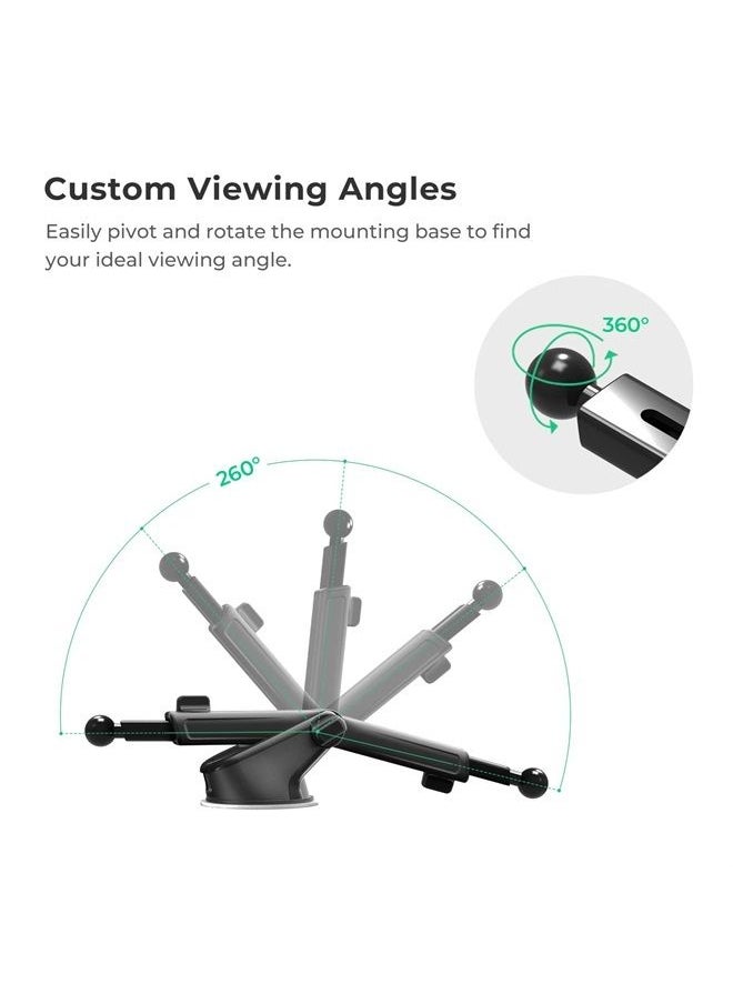 iOttie Dashboard Mounting Base | Universal Dashboard and Windshield Mounting Base for Easy One Touch Series and Auto Sense Mounts | Dashboard Pad Not Included  - Image 2