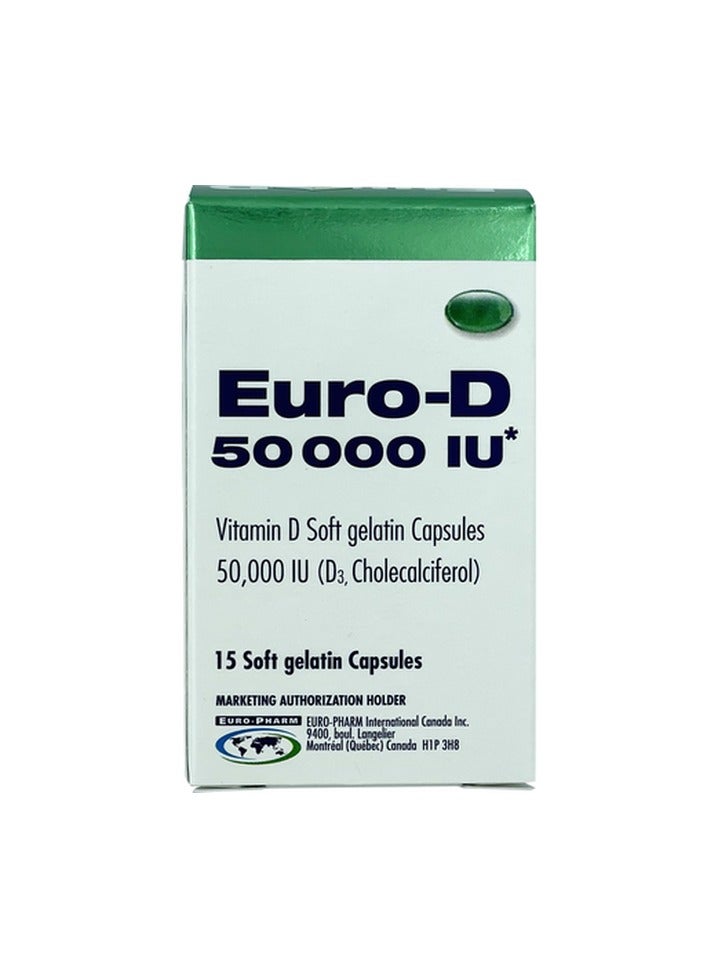 Euro EURO D 50000IU CAP 15S