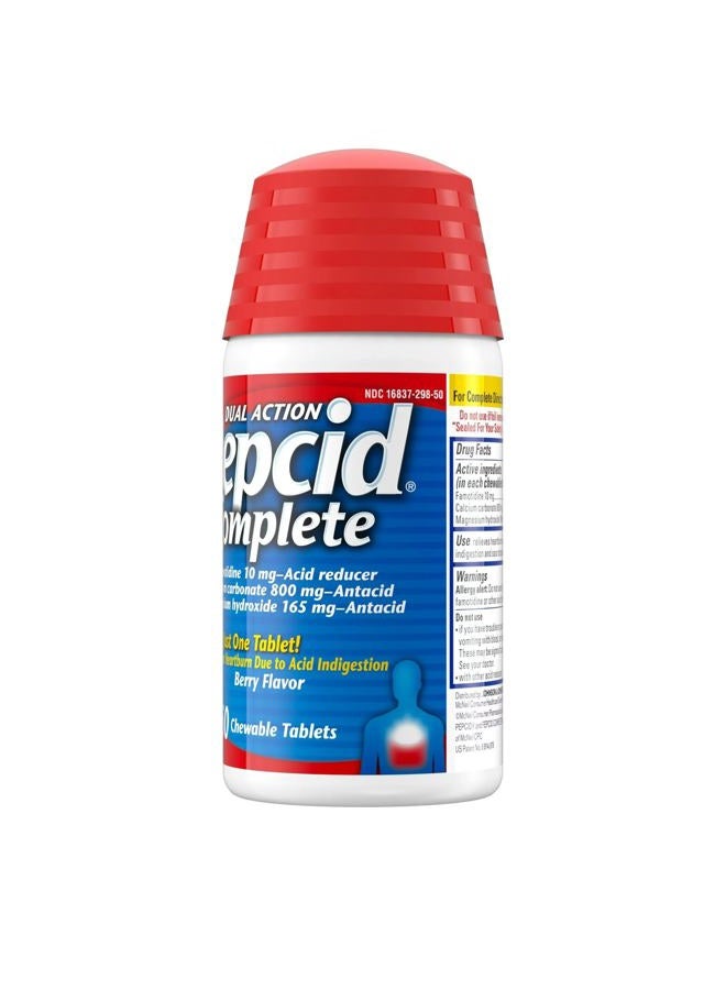 Pepcid Complete Berry Flavor - 100 Chewable Tablets (50ct x2 bottles)  - Image 2