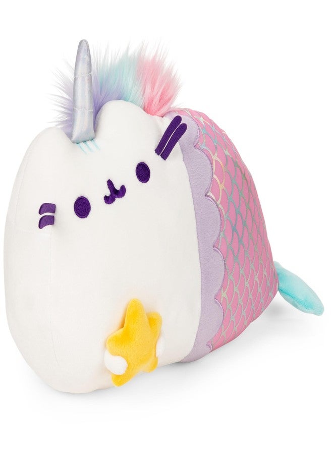 GUND Pusheen Magical Lights Mermaid Pusheenicorn Touch-Activated Light Up Cat Plush Stuffed Animal, 12” - Image 4