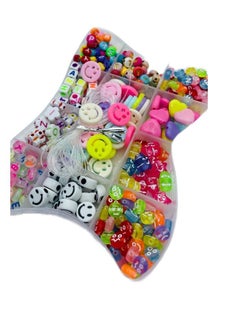 430 Pcs DIY Handmade Craft Mix Beads With Moon Shaped Box For Kids Bracelets And Necklaces - pzsku/Z89A0FF57D09F8A0607ACZ/45/_/1683137496/249a29b4-e68f-4965-80b0-945aae14ac01