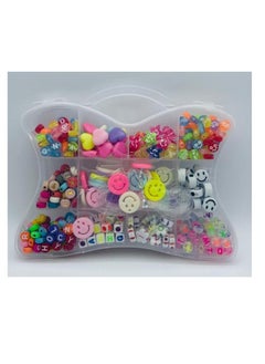 430 Pcs DIY Handmade Craft Mix Beads With Moon Shaped Box For Kids Bracelets And Necklaces - pzsku/Z89A0FF57D09F8A0607ACZ/45/_/1683137547/57a13eaa-b375-4c47-9625-fac2b6fc8109