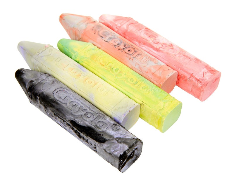 Crayola Tie Dye Chalk 5ct - Image 4