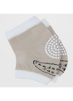 Bambino Beige Baby Knee Pads For Crawling  - Image 1