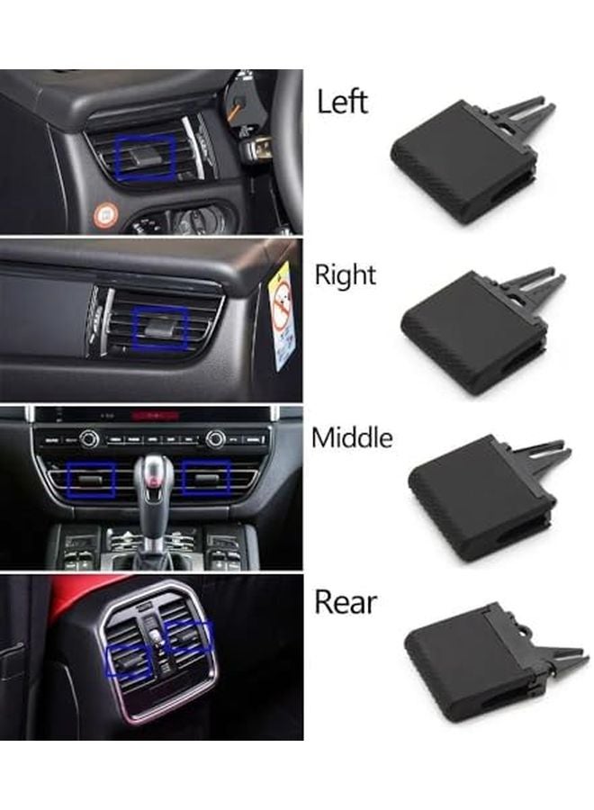 ماكان 2018 2022 طقم إصلاح شباك تهوية المكيف اليسار اليمين المركز قطعتين - Image 3