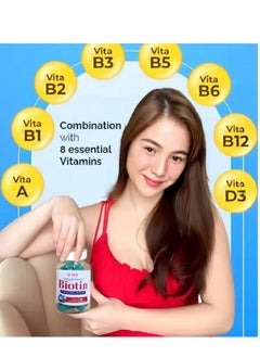 MELLI Collagen, Keratin & Biotin Gummies - 60 Pieces for Gorgeous Hair, Skin and Nails  - Image 5