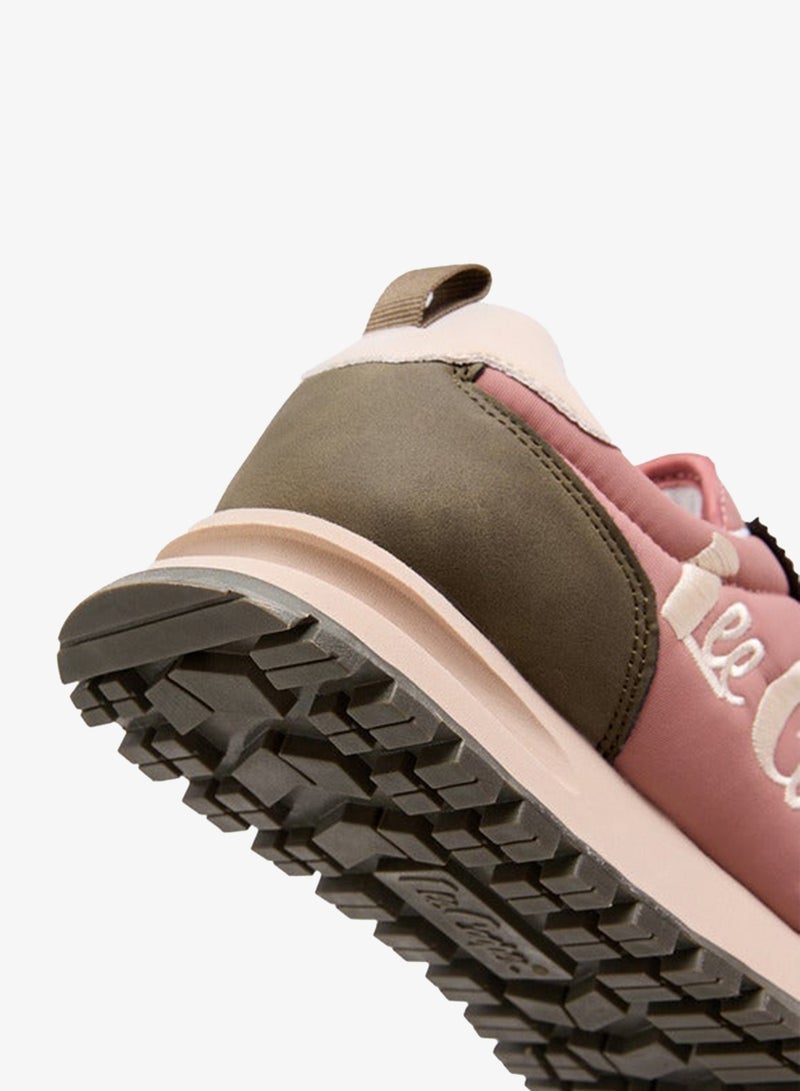 Lee Cooper Women's Logo Detail Lace-Up Sneakers - Image 5