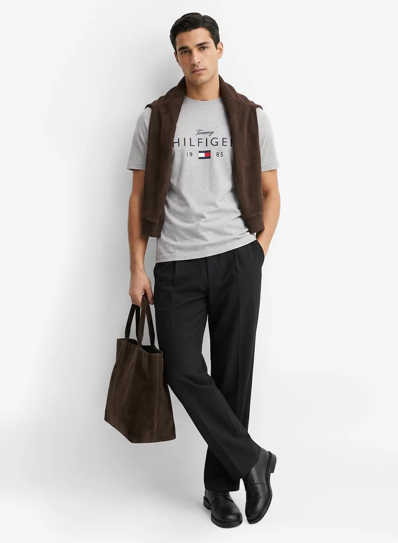 Tommy Hilfiger Logo Crew Neck T-Shirt
