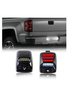 SYOSI Red OLED Neon Tube LED License Plate Light Lamp, Red OLED Neon Tube Pure White SMD LED License Plate Light Assembly Replacement for Toyota Tacoma 2005-2015 & Tundra Pickup Truck 2000-2013,81271-0C010  - Image 5