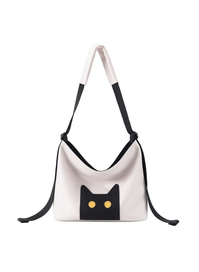 Noxxon Nuoshantong Commuter Crossbody Bag Niche Design Original Underarm Women's Black Lazy Shoulder Bag Large Capacity - Image 4
