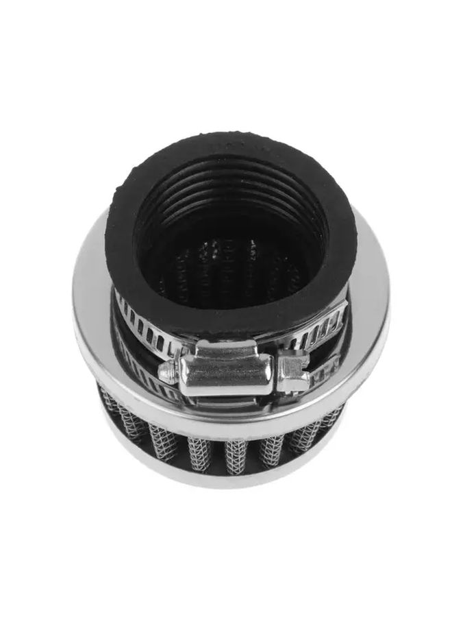 Silvery Motorcycle Air Filter 35mm Air Intake Cleaner For Moto Scooter Pit Bike - Image 4